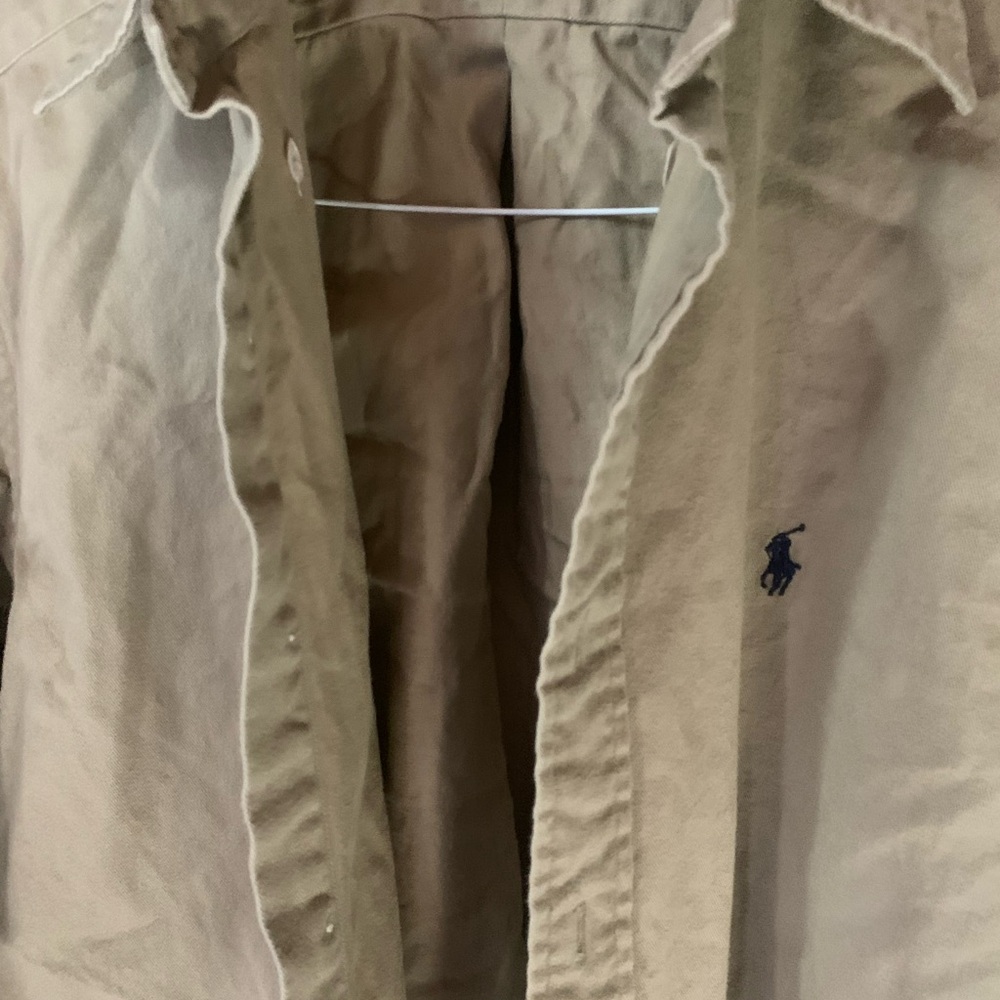 Polo by Ralph Lauren Tan Lightweight Shirt Jacket
